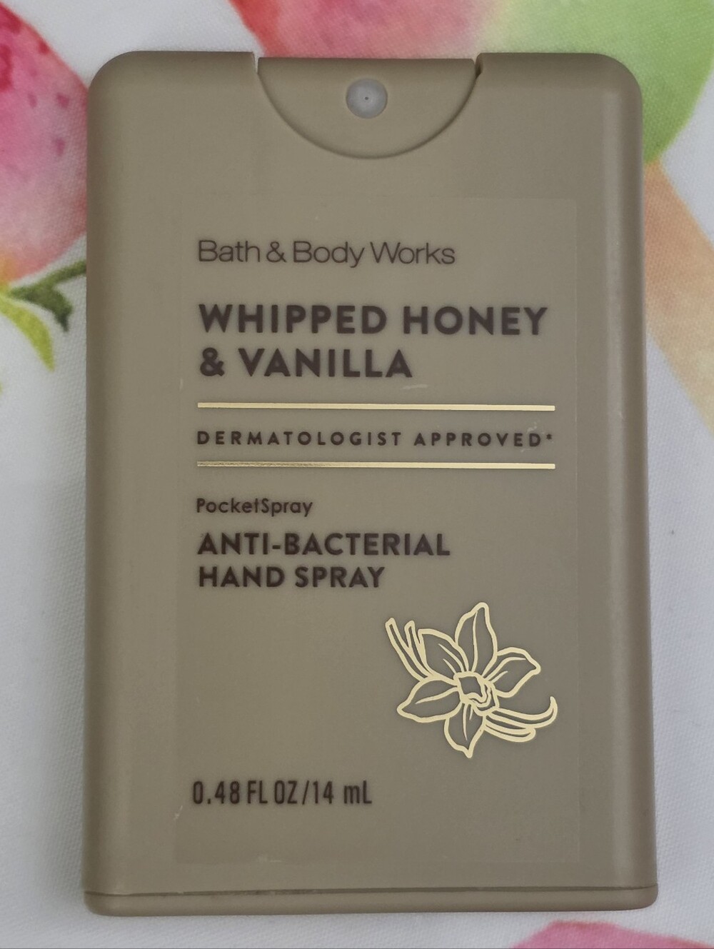 Bath & Body Works Whipped Honey & Vanilla Anti-Bacterial Hand Spray NEW